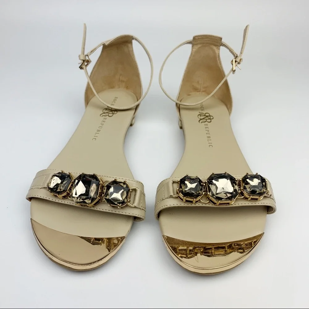 Rock&Republic Emeline Nude Ankle‎ Strap Sandal